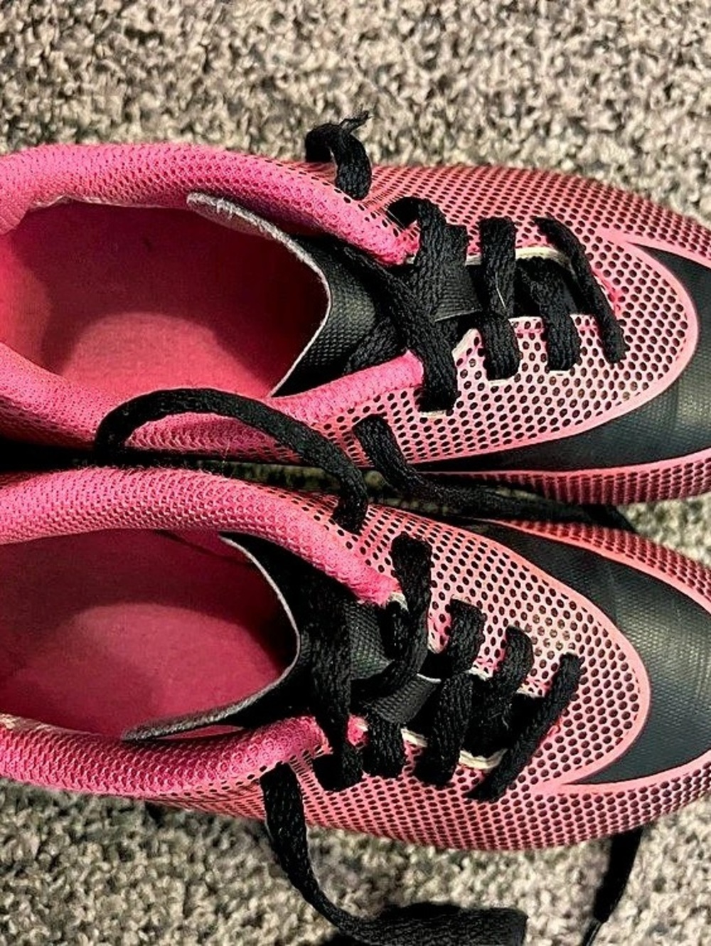 Nike Jr. Bravata II FG Soccer Cleats Pink & Black- 10C